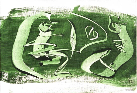 Miller 17-w-9, acrylic