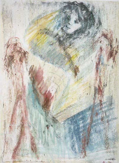 Miller 23-w-14, oil pastel